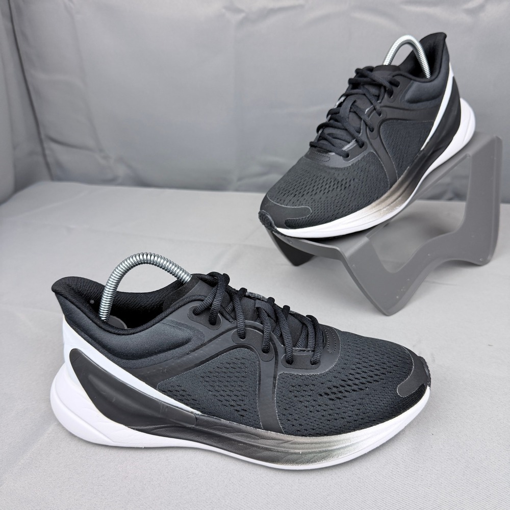 Lululemon Blissfeel Run Womens 6.5 Black White Running Shoes LW9EF1S